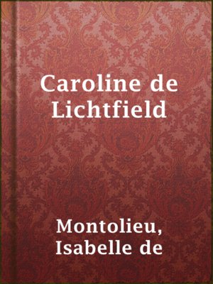 cover image of Caroline de Lichtfield